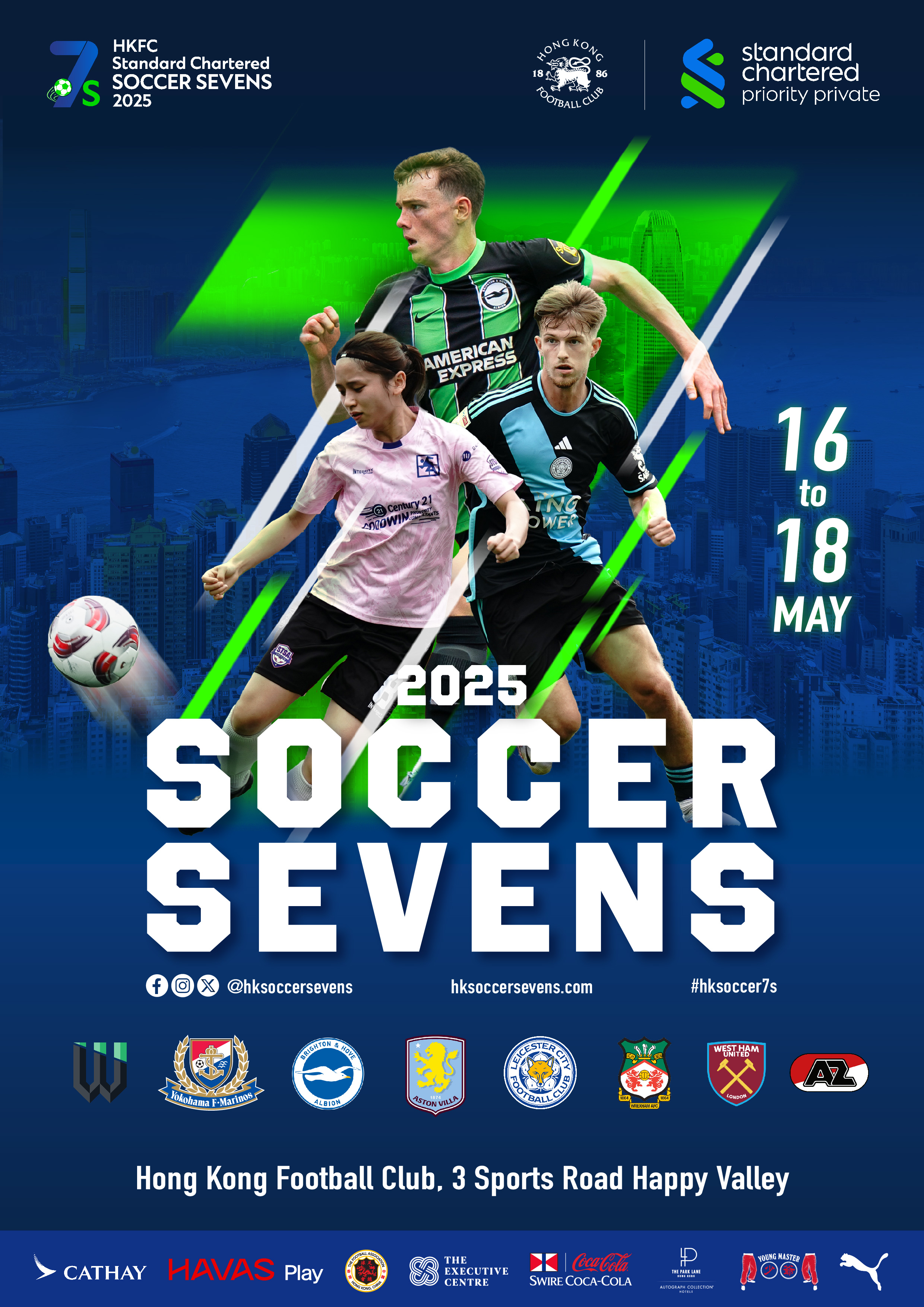 HKFC Soccer Sevens event poster