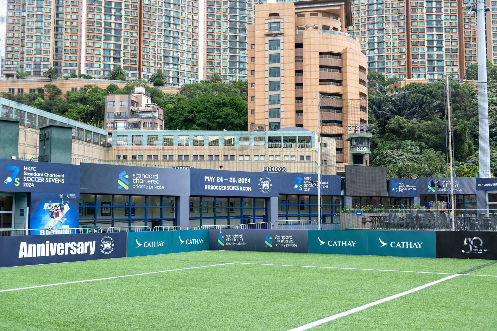Hong Kong Soccer Sevens project visual